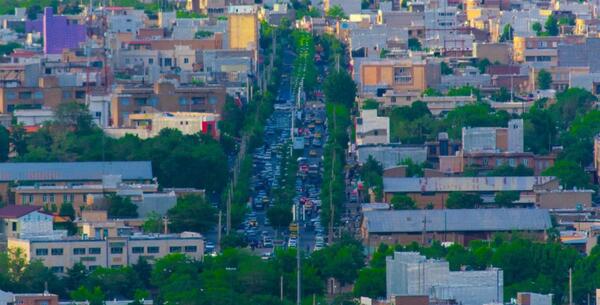 عکس هوایی پیرانشهر