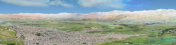 عکس هوایی پیرانشهر