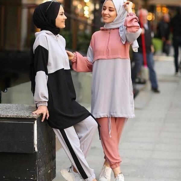 عکس مانتو شلوار ست دخترانه جدید