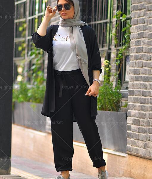 عکس مانتو شلوار ست دخترانه جدید