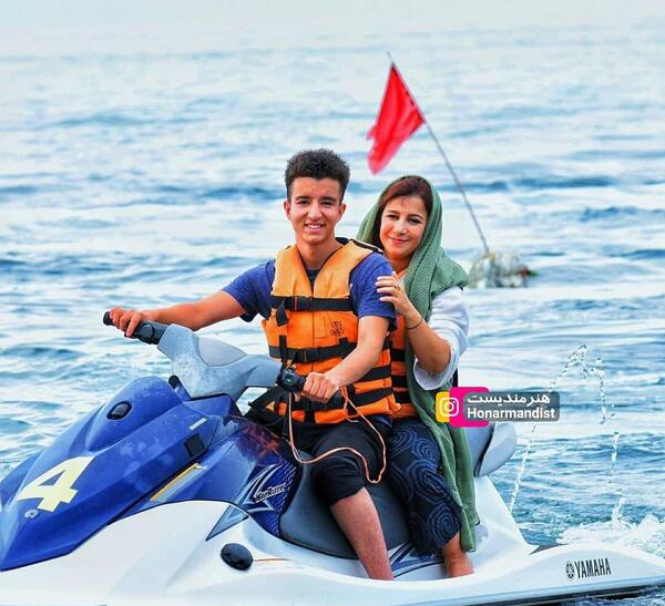 عکس سینا پسر لیلی رشیدی