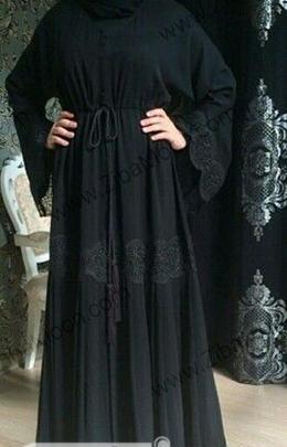 عکس مدل جدید مانتو بلند عبایی