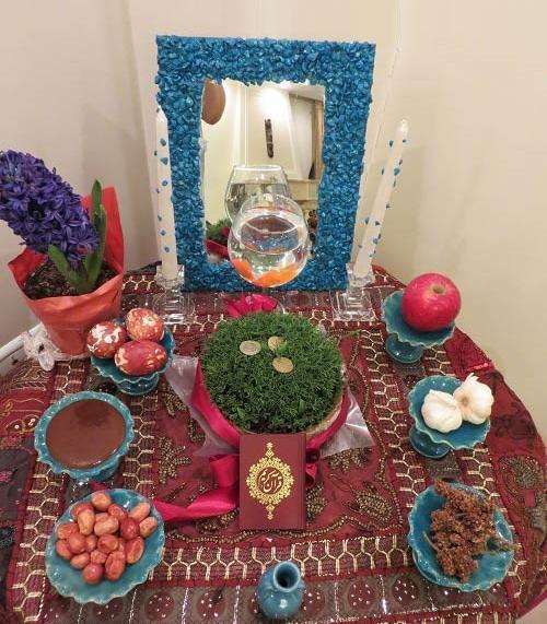 عکس سفره هفت سین عید