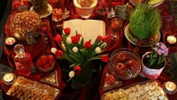 عکس سفره هفت سین عید