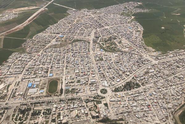 عکس هوایی سرپل ذهاب