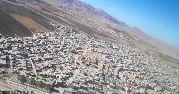 عکس هوایی سرپل ذهاب