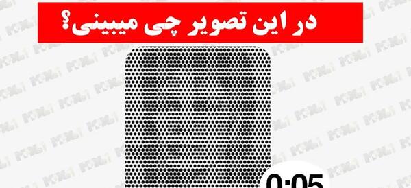 عکس های جالب تست بینایی
