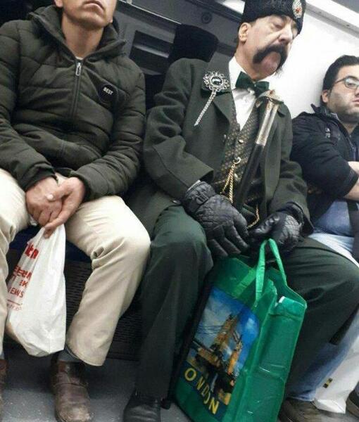 عکس شاه خنده دار