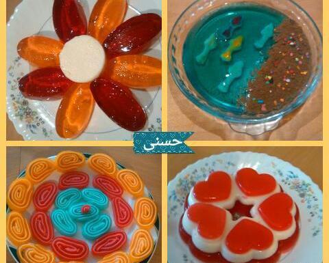 عکس ژله های مختلف