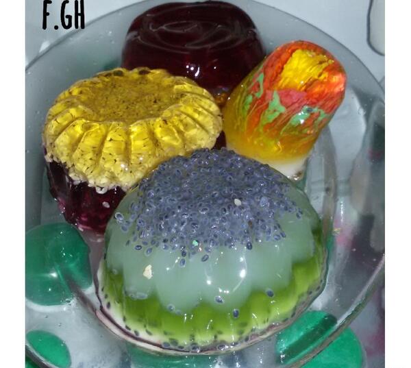عکس ژله های مختلف