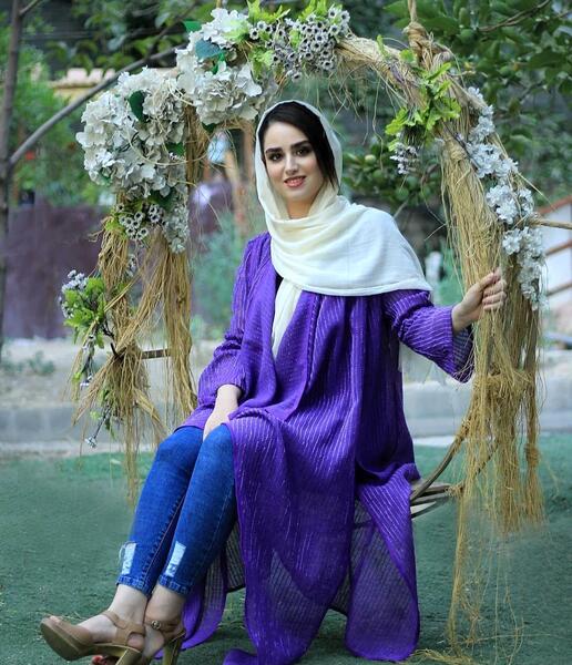 عکس مدل مانتو هانیه غلامی