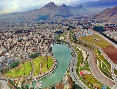عکس هوایی دریاچه کیو
