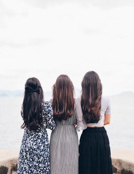 عکس پروفایل سه دختر با حجاب