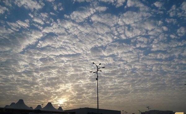 عکس آسمان صبح