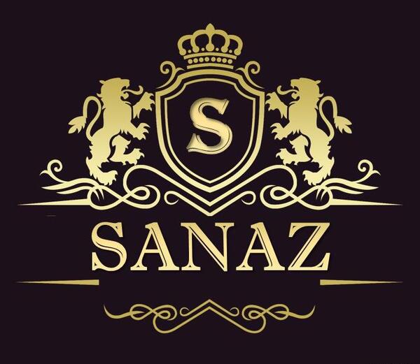 عکس نوشته اسم ساناز انگلیسی