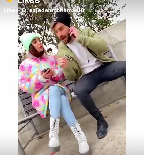 عکس محمد و نیکا در ترکیه