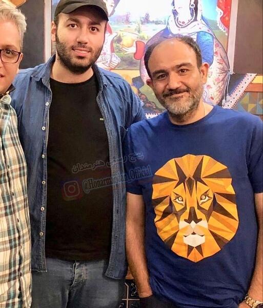 عکس مهران غفوریان در قورباغه