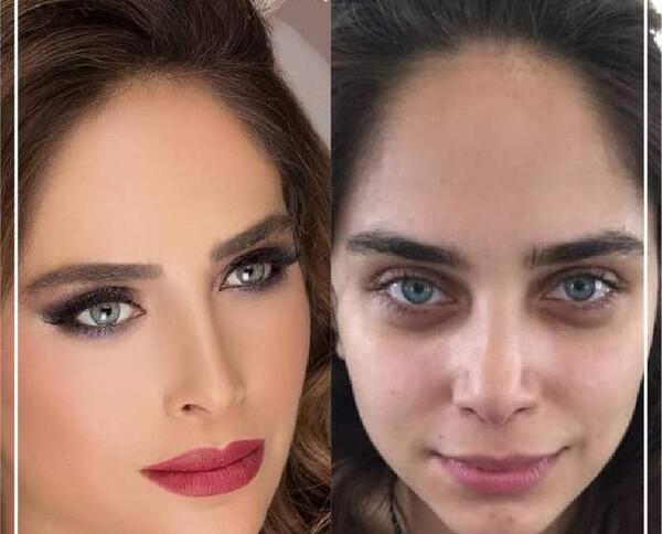 عکس عروس چشم عسلی