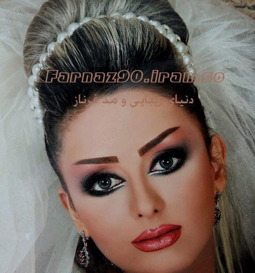 عکس عروس چشم عسلی