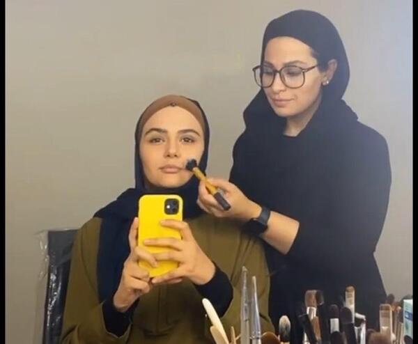 عکس زهرا در سریال احضار