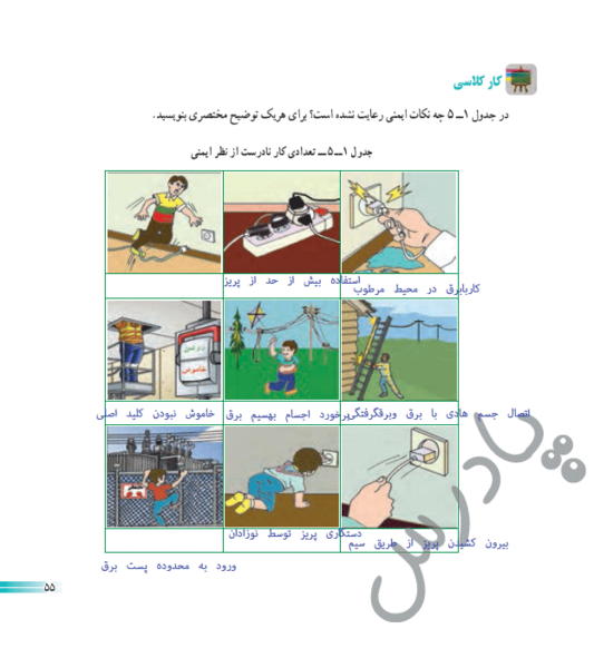 عکس کتاب کاروفناوری نهم