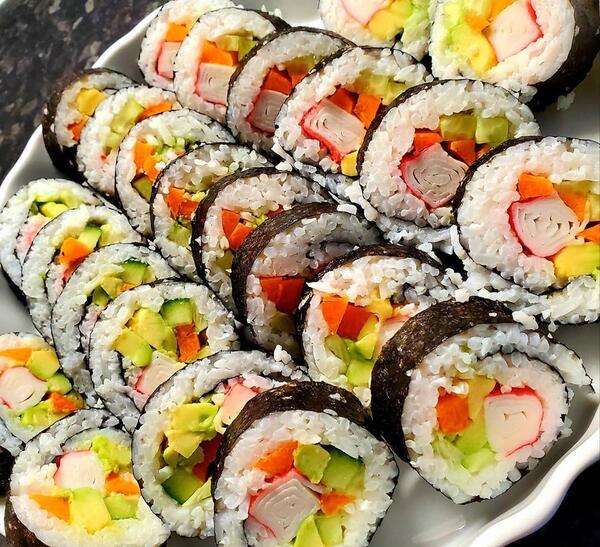 عکس غذای سوشی