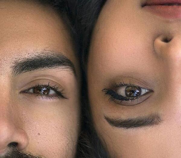 عکس دونفره صورت