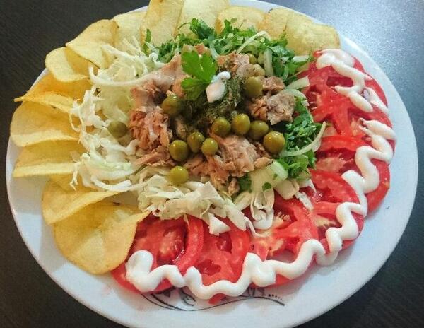 عکس ایده غذا با تن ماهی