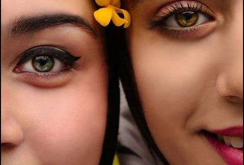 عکس لبخند طلایی