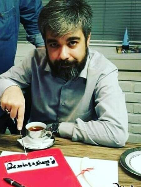عکس حامد عنقا نویسنده سریال پدر