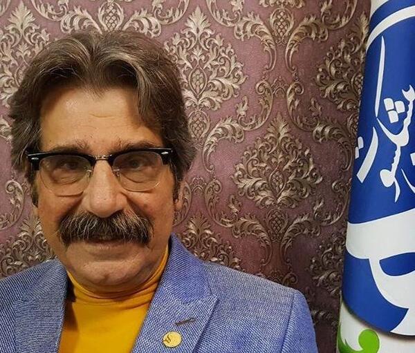 عکس عزت الله مهرآوران و همسرش