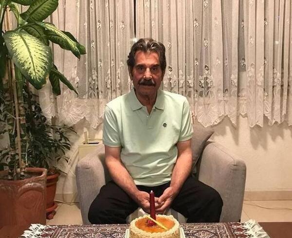 عکس عزت الله مهرآوران و همسرش
