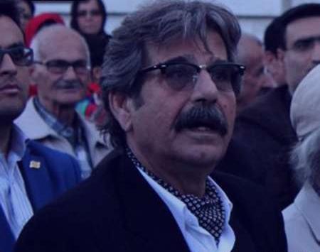 عکس عزت الله مهرآوران و همسرش