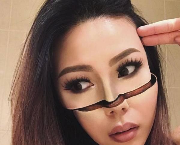 عکس دختر زیبا با آرایش