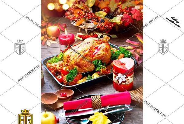 عکس غذا گرافیکی