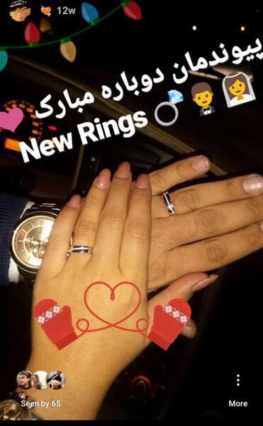 عکس حلقه ازدواج خودمون