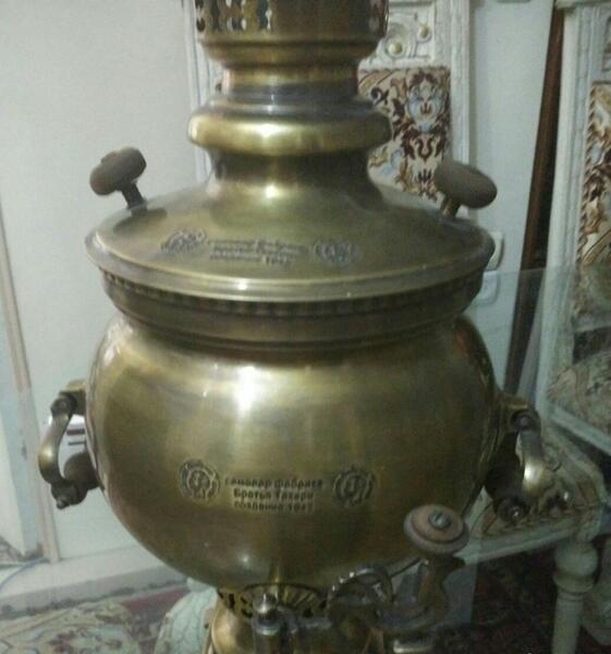 عکس سماور طلا