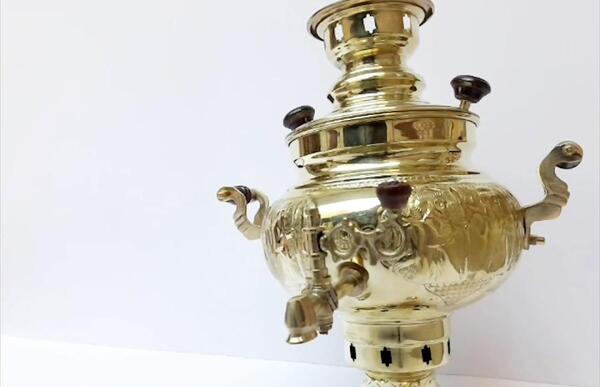 عکس سماور طلا