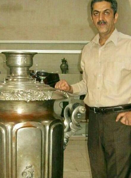 عکس سماور طلا