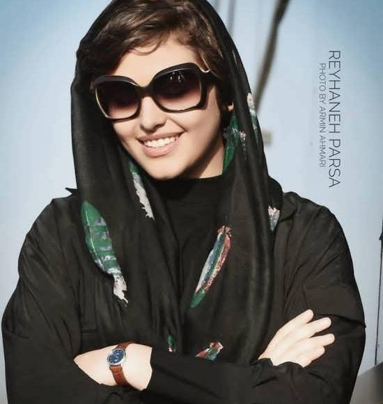 عکس جدید ریحانه پارسا با موهای بنفش