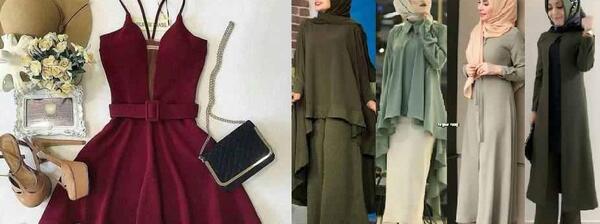 عکس ایده برای دوخت لباس مجلسی