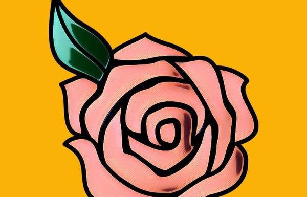 عکس گل رز فتوشاپ