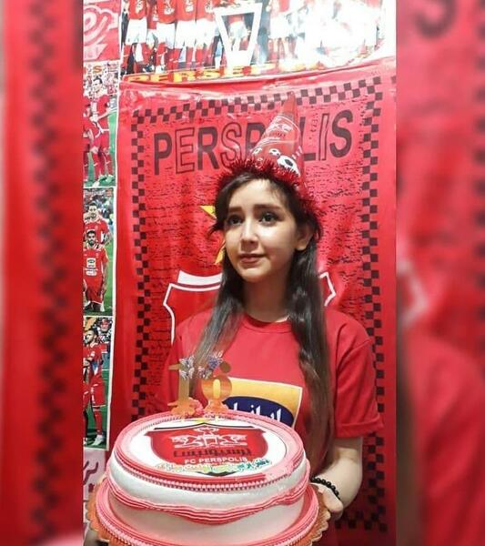عکس تولد دختر پرسپولیسی