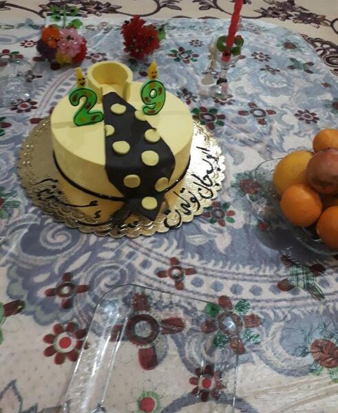 عکس کیک تولد فاطمه