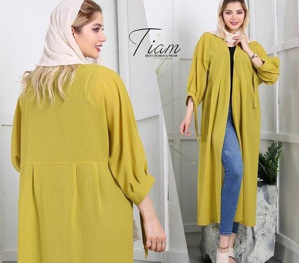 عکس مدل مانتو جلو باز جدید زنانه