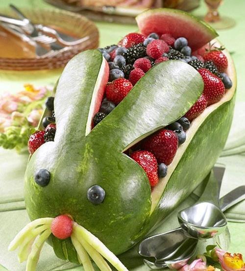 عکس ایده شب یلدا هندوانه