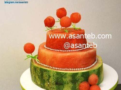 عکس ایده شب یلدا هندوانه