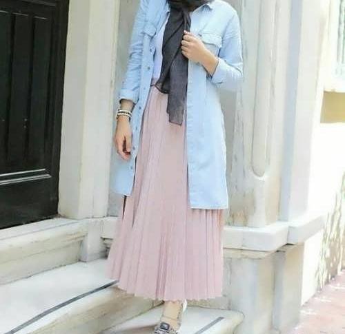 عکس مانتو دخترانه دامنی