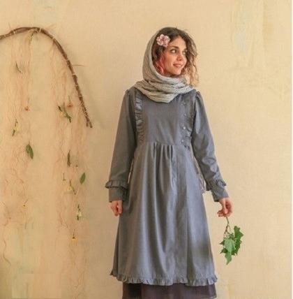 عکس مانتو دخترانه دامنی