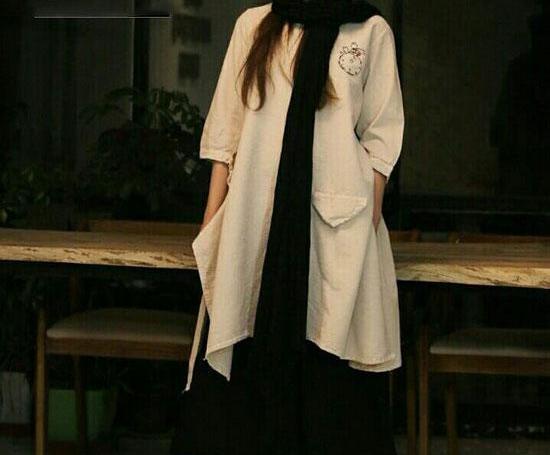 عکس مانتو دخترانه دامنی